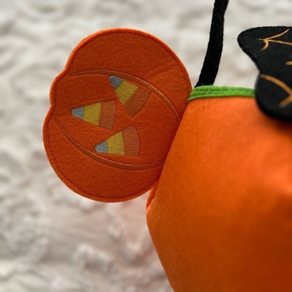 Happy Halloween! Disney fabric candy bucket with ears! Ready for trick or treat! - Picture 2 of 6